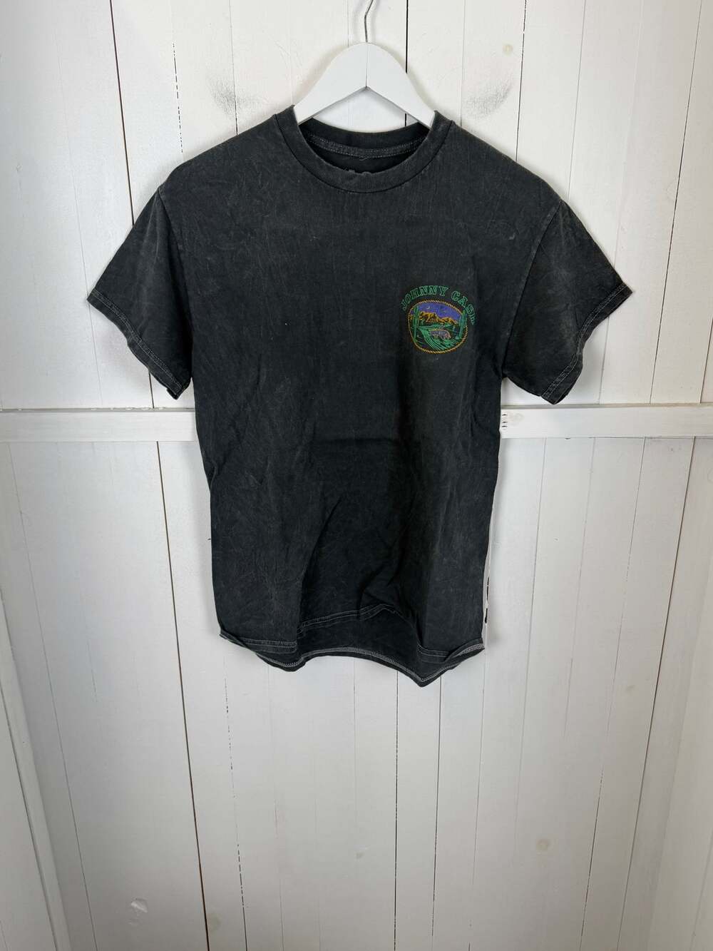 Johnny Cash Gray T-Shirt Men’s Size M 100% Cotton